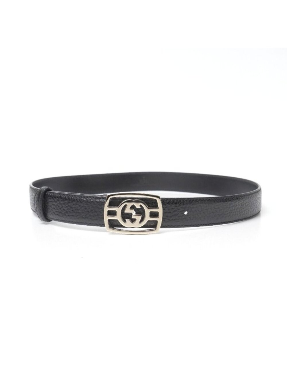 Gucci Belt GG Buckle Grain Leather